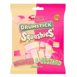 Swizzel Squashies Rhubarb & Custard 120g (Pack of 1)