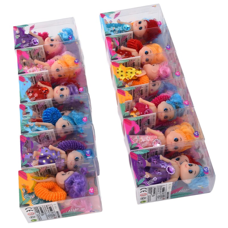 24pcs Mini Doll Children Kid Exquisite Unique Girl Doll with