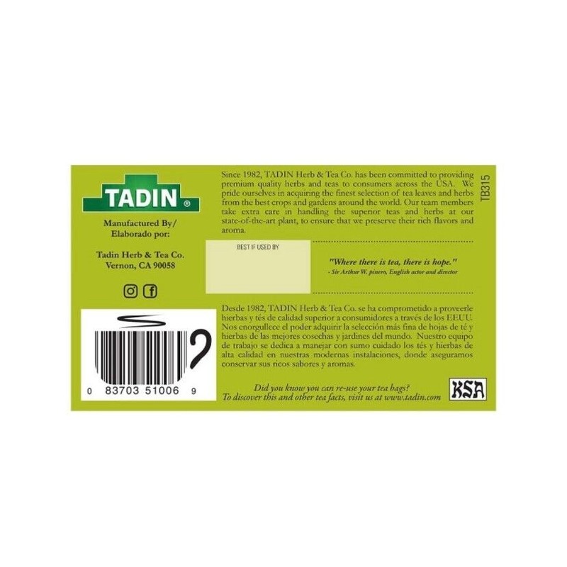TADIN ,24 BAGS RIÑOSAN 1.02oz (Pack of 4)