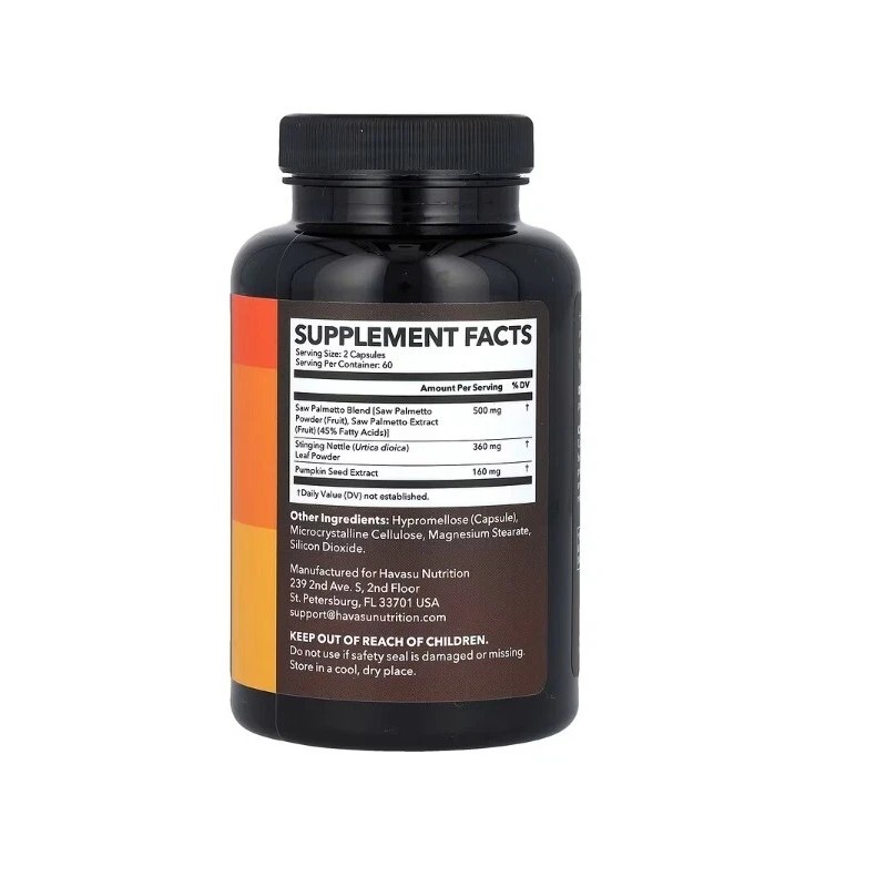 Havasu Nutrition, 2 PACK, Saw Palmetto 3X Formula, 120 caps