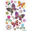 HERMA 3174 Stickers Butterflies Glitter Small Large Pack of 22