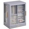 Glimmloop 360° Rotating Jewelry Box with 5 Drawers, Spacious Vertical