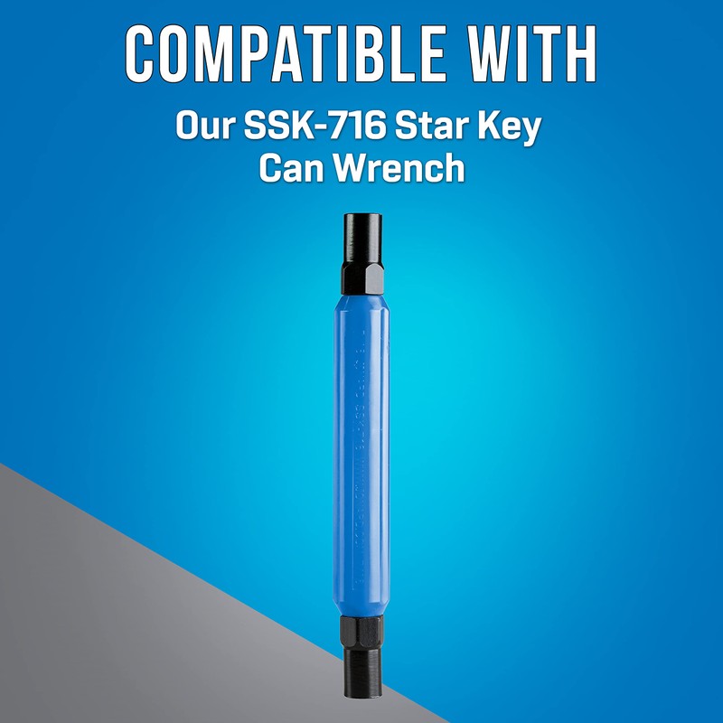 SSK-75 Jonard Tools Slam Lock Star Key for LC &