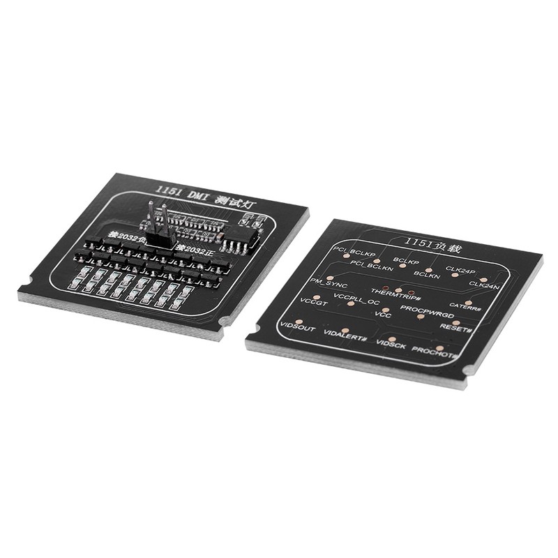 2 in 1 Loading Board 1151 Test Card LED Indicator
