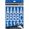 Hillman 847008 Die-Cut Letters/Numbers Kit, White, 2-Inch