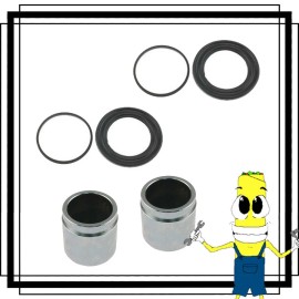 OASB Rear Brake Caliper Piston Rebuild Repair Kit for Nissan Rogue 2008-2013