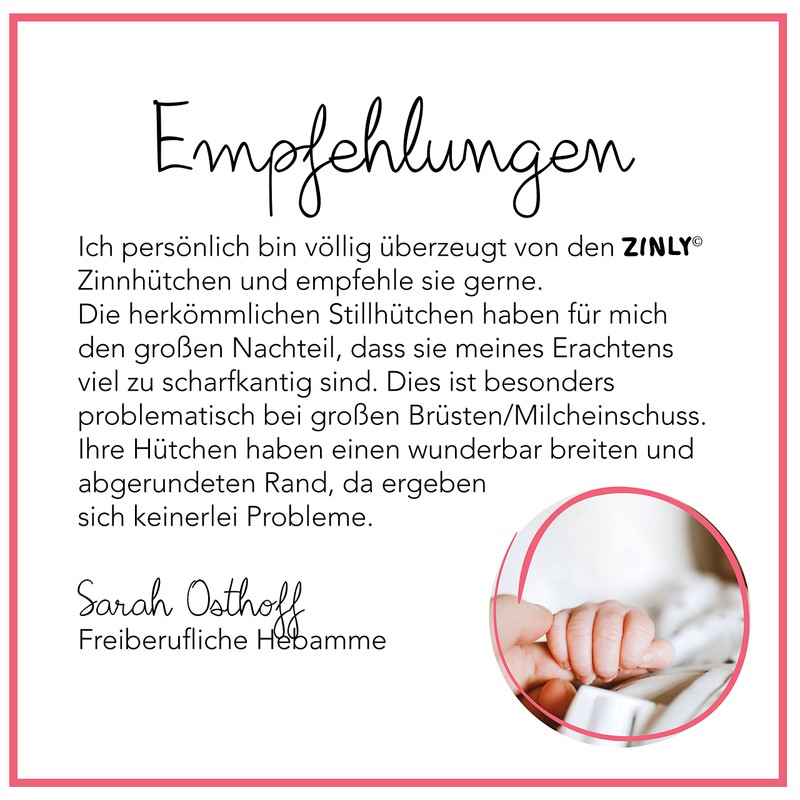 Pewter Cone Nipple Shield Sore Nipples 1 Pair