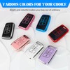 QBUC for Volkswagen Key Fob Cover,5 Buttons Soft TPU Protection
