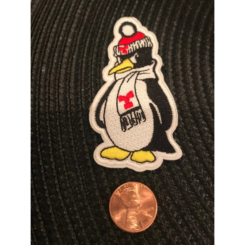 YSU YOUNGSTOWN STATE PENGUINS Embroidered Iron On Patch Vintage 3”
