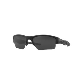 Oakley Flak Jacket XLJ OO9009 11-004 63MM Matte Black / Grey Rectangle Sunglasses for Men + BUNDLE with Oakley Accessory Leash Kit