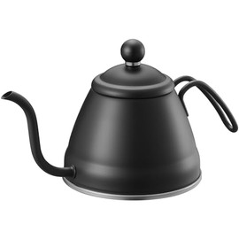 Wahei Freiz EM-057 IH Drip Kettle, 3.8 gal (1.0 L) Black