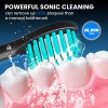 SEJOY Sonic Electric Toothbrush Rechargeable With 8 Brush Heads 5
