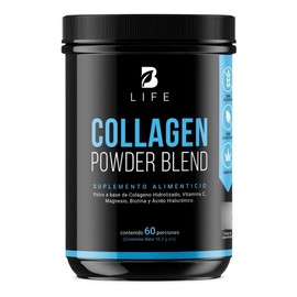 Colágeno Hidrolizado 60 Tomas Con Biotina Sabores B Life Sabor Natural