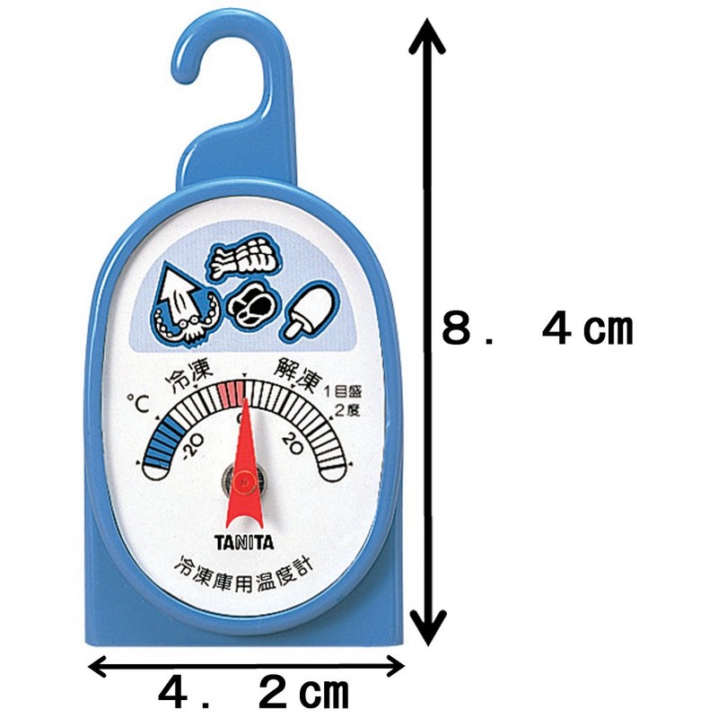 tanita Freezer/Refrigerator Thermometer (Set of 1) 5497