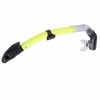 Durable Full Dry Swimming Diving Snorkel with Silicone Mouthpiece (yellow)