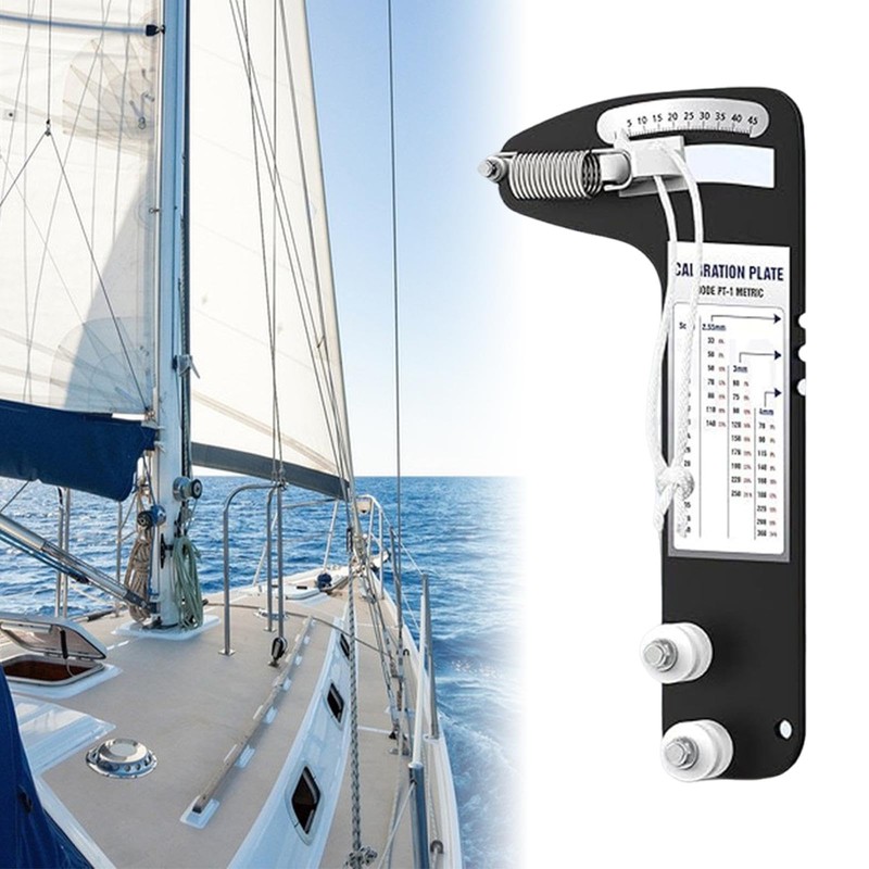 B Baosity Tension Gauge for Sailing Rigging, Heavy Duty Sailboat