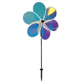 In the Breeze 2668 - 19 Inch Iridescent Flower Spinner