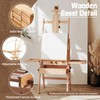 YOKUGO Beech Wood H-Frame Easel for Painting with Tray &