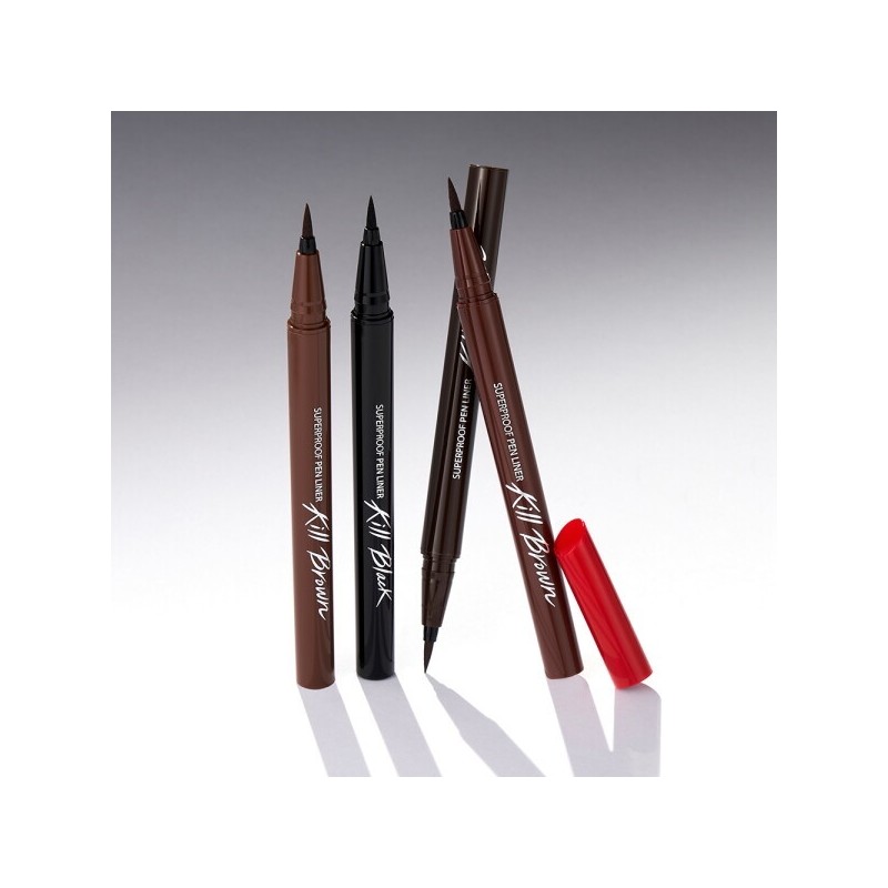 Clio NEW/1+1+1 Superproof Pen Liner Free Crystal Glam Tint Mini