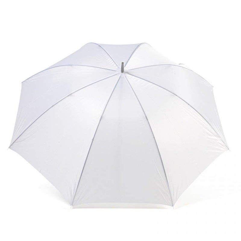 Jollybrolly White Wedding Umbrella – Straight Stick Wedding Umbrella for