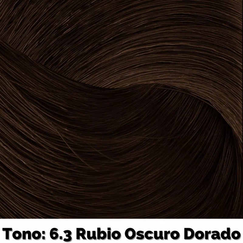 Color Tech Tinte Tono 6.3 Rubio Oscuro Dorado Tubo 90g