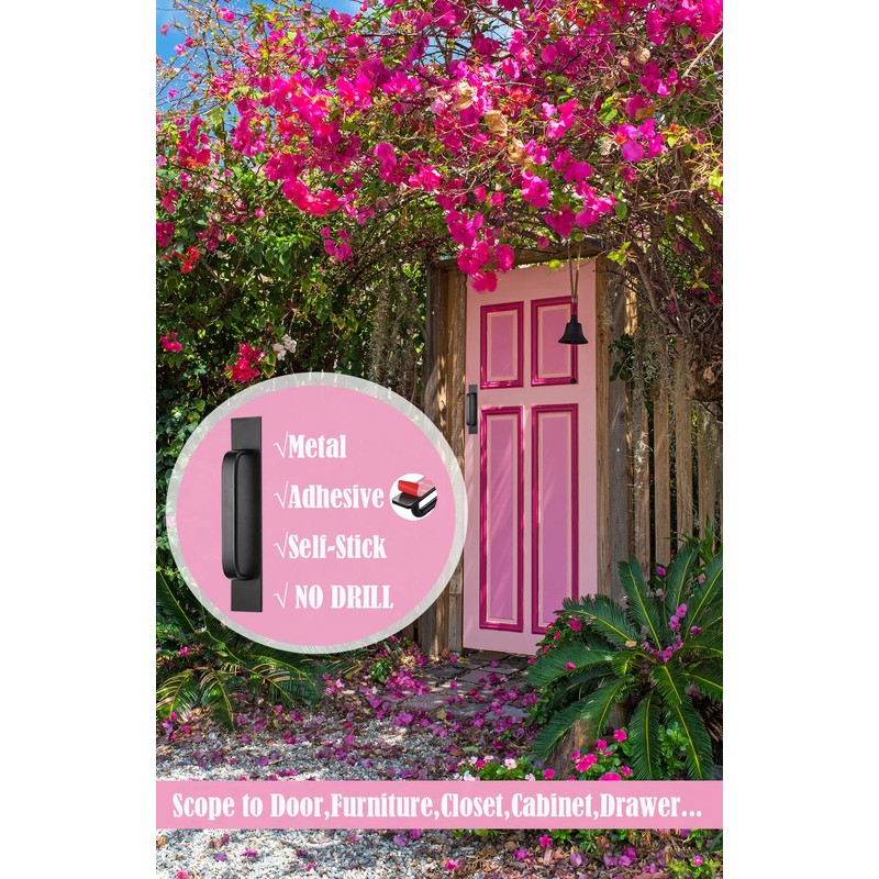 Skyscraper Self-Stick Instant Kitchen Cabinet Bathroom Drawer Closet Door Handle