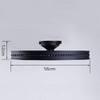 Ceiling Light Fixture Flush Mount Ceiling Lamp Black Farmhouse Chandelier