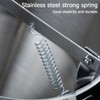 Stainless Steel Pancake Batter Dispenser Funnel 1200ML Large Capacity Conical