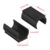 PATIKIL 22mm Rectangle Chair Leg Covers 40pcs Plastic Non-Slip Furniture