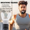UPIQNG Breathing Lung Trainer,Adjustable Resistance Breathing Exercise Device Breathing Exerciser