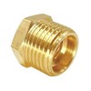 Brass Bushing, 3/8" Male X 1/8" Female NPT, (2 Pack)