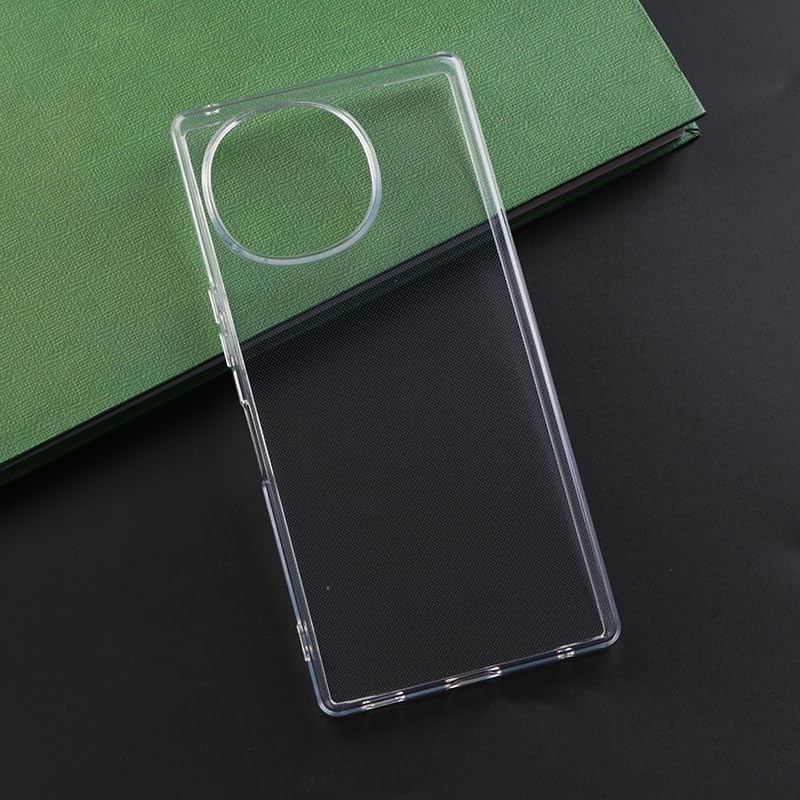 Compatible with AQUOS R10 Case, Fully Transparent, Soft TPU Material,