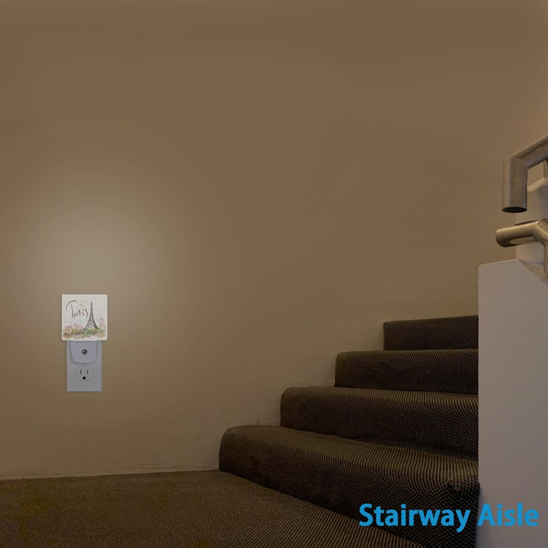 Eiffel Tower Night Light,Paris Tower Night Lights Plug into Wall