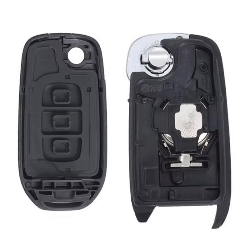Heart Horse 3-Button Car Key Shell Remote Control Key Case