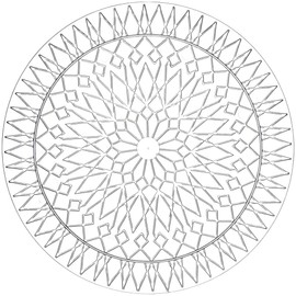 Clear Round Cake Platter - 13" | 1 Plastic Serving Platter and Tray for Party Catering, Perfect Large Disposable Serving Tray for Appetizer, Cake, & Party Food Display