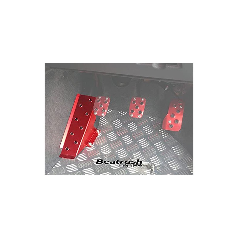 Beatrush Driver Footrest ※ Single Item Cannot Be Installed Red