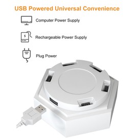 Wall Lamp Creative Night Light LED Bedroom Decorative Hexagonal Module Honeycomb Modeling Lamp Bedside Background Lights