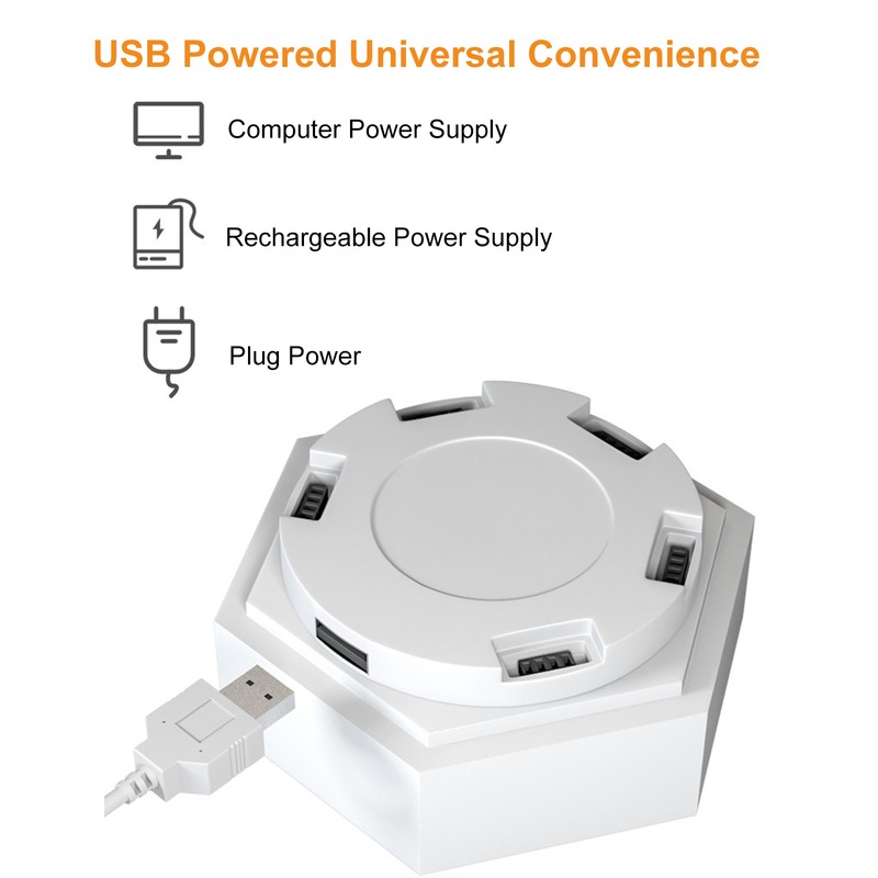 Wall Lamp Creative Night Light LED Bedroom Decorative Hexagonal Module