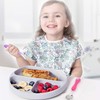 Lehoo Castle Cucharas Para Bebe, Tenedores Para Niños con 2