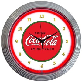 Neonetics COCA-COLA 1910 CLASSIC NEON CLOCK Man Cave Lamp Light
