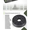 DEKAROX 2 x Activated Carbon Filter 105 mm Diameter for