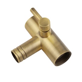 brassqueen Antique Brass Connect The Shower Rod and Wall Mounting Base Replacement Parts to Fix the Shower Rod to The Wall