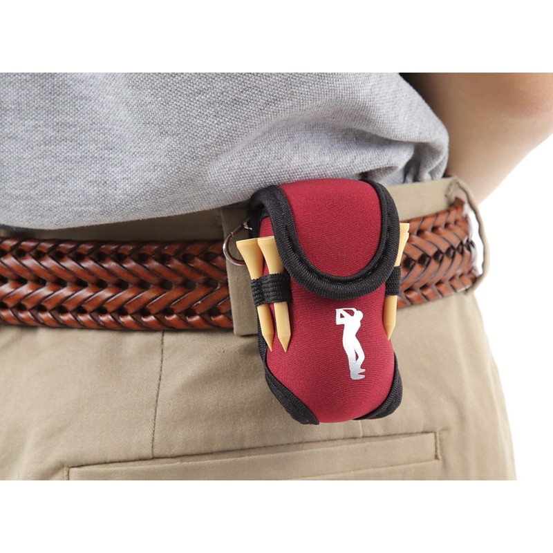 (LINX AIR Golf Ball Pouch) Golf Ball Case, Lightweight (Simple