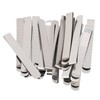 20pcs Stainless Steel Hemming Clips 3 Inch Measurement Ruler Quilting