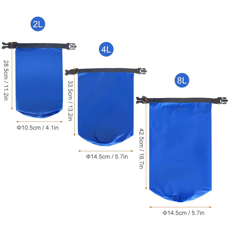 Dry Bag Waterproof Bag Storage Bag 2L + 4L +