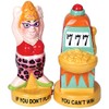 Pacific Giftware Lucky Casino Slot Machine Winner Ceramic Magnetic Salt