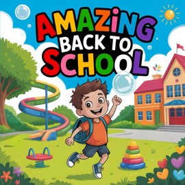 AMAZING BACK TO SCHOOL : A Fun and Magical First Day of School Storybook for Kids Illustrated Children's Book About School Adventures, Friendship, and Classroom Fun Perfect Read Aloud for Preschool