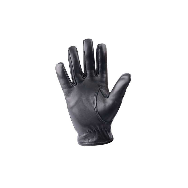Rothco Leather Cut Resistant Gloves, Black, Small