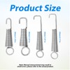 24pcs Vise Grip Spring Clamp, Carbon Steel Replacement Springs for