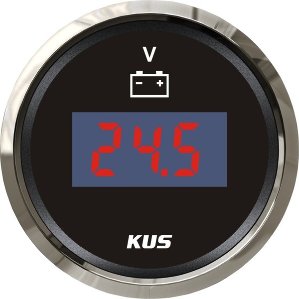 KUS Digital Voltmeter Voltage Meter 9-32V 52 mm (2 Inch)